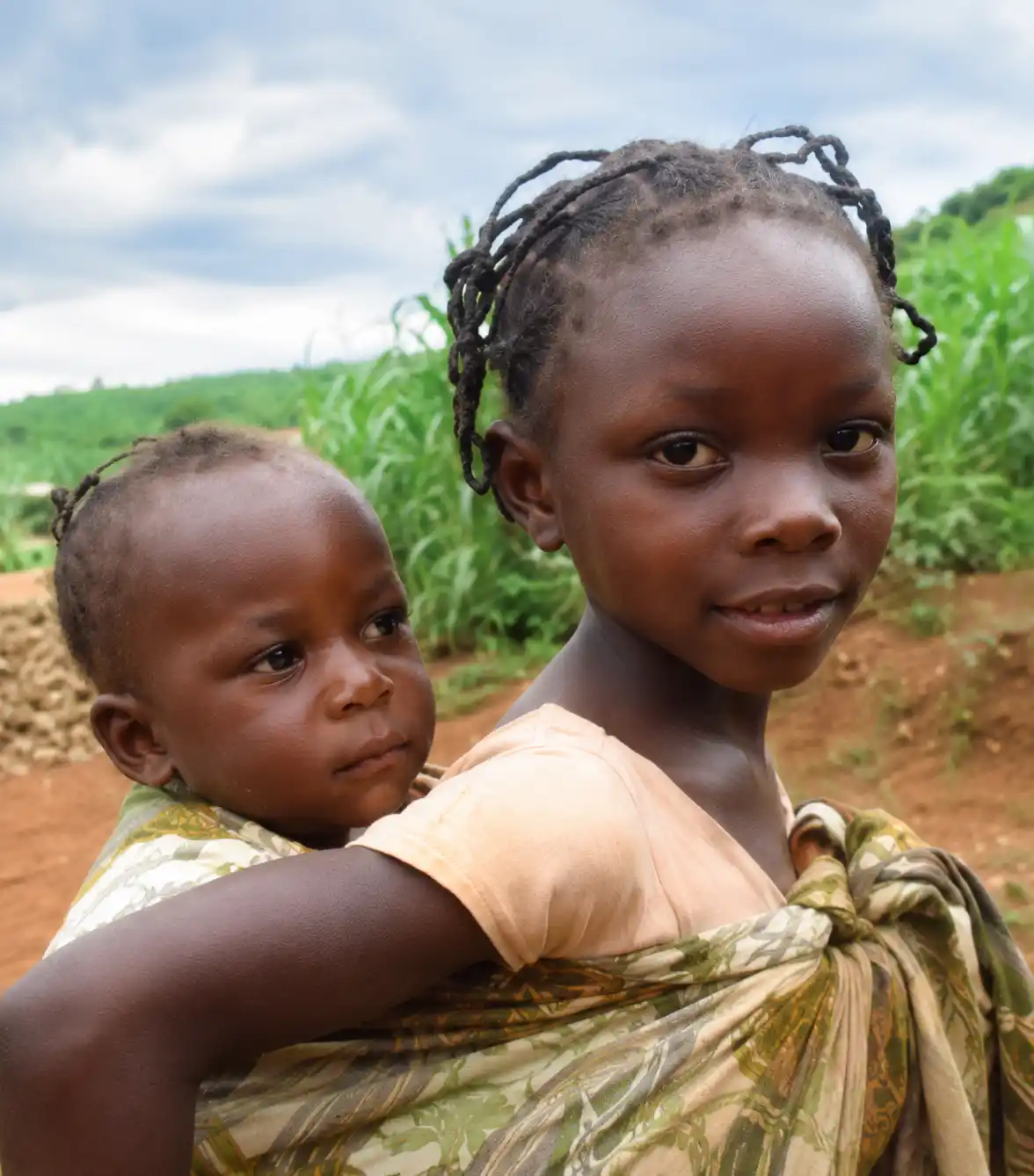 Eindruck aus einem Hilfsprojekt in Afrika